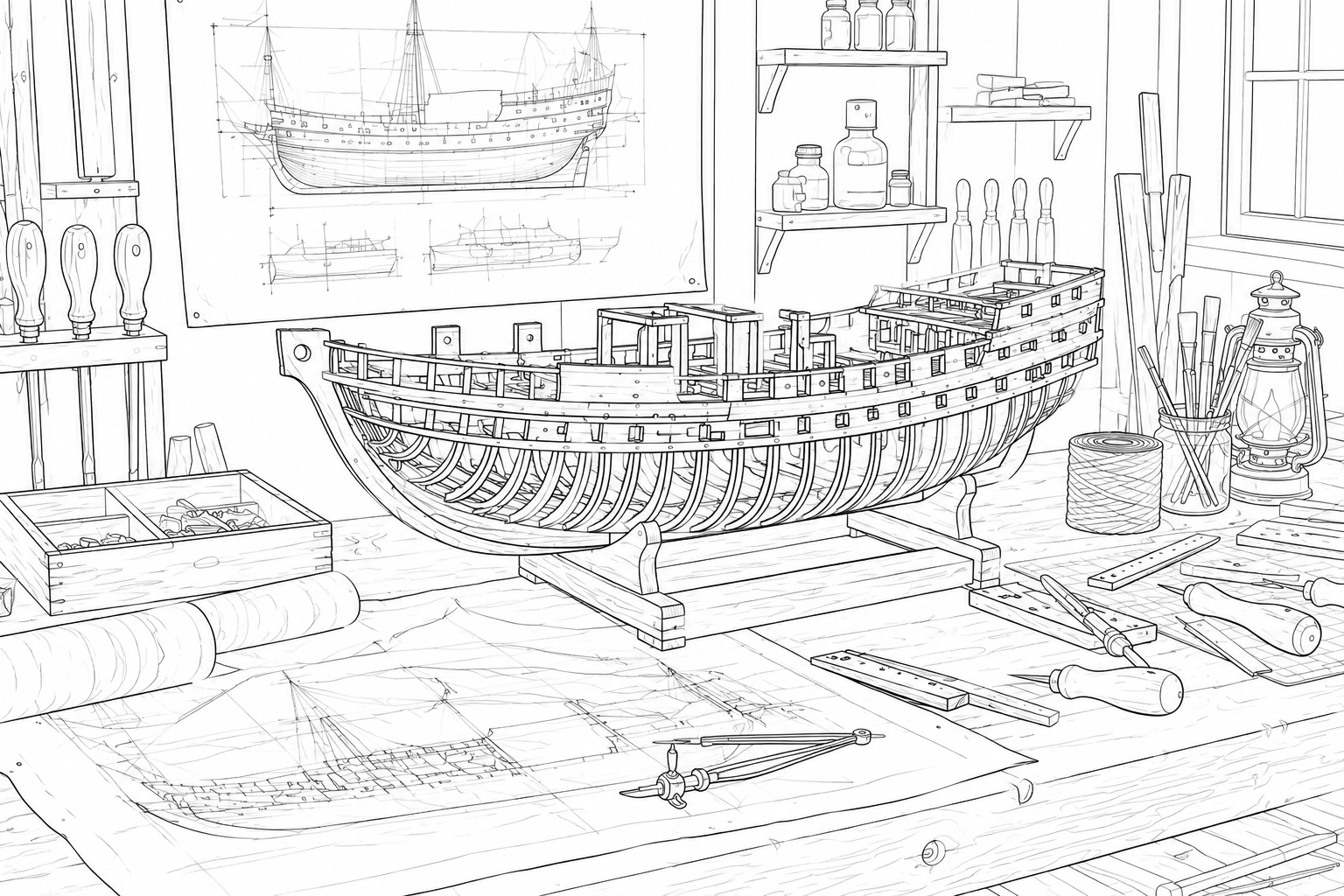 Wooden Ship Models
