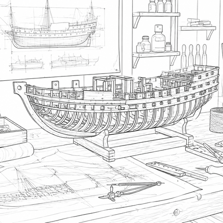 Wooden Ship Models