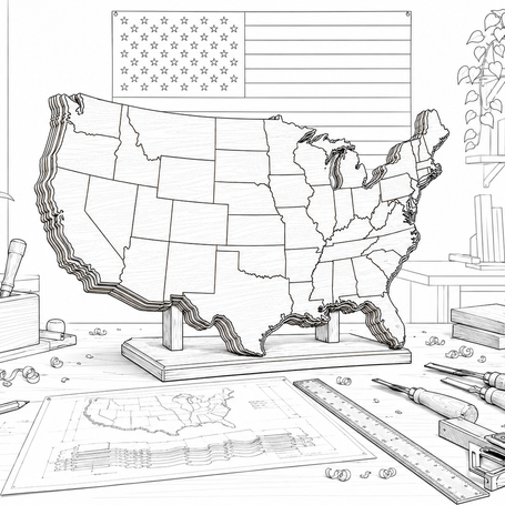 Handcrafted Spokane, Pacific Northwest and American wood art