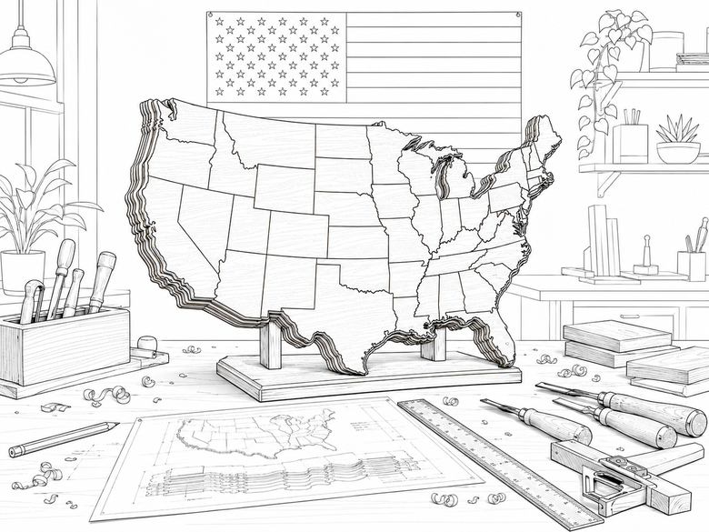 Handcrafted Spokane, Pacific Northwest and American wood art
