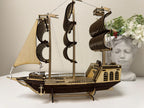 Wooden Ship Model – Handmade Laser Cut Ship