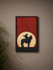 Western Cowboy Wall Art – Layered Wood Decor
