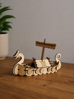 Wooden Viking Ship Model – Small or Large