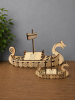 Wooden Viking Ship Model – Small or Large