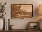 Cape Disappointment Lighthouse Wood Art