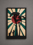 Safari Sunset Layered Wooden Wall Art